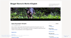 Desktop Screenshot of mrburnce.wordpress.com