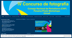 Desktop Screenshot of fotoconcursopanama.wordpress.com
