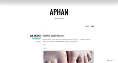 Desktop Screenshot of aphanlovesyou.wordpress.com