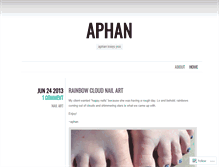 Tablet Screenshot of aphanlovesyou.wordpress.com