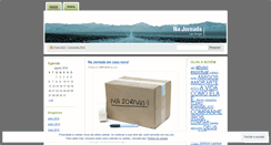 Desktop Screenshot of najornada.wordpress.com