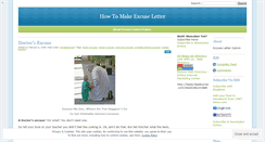 Desktop Screenshot of howtomakeexcuseletter.wordpress.com