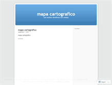 Tablet Screenshot of mapacartografico.wordpress.com