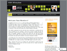 Tablet Screenshot of amamilwaukee.wordpress.com