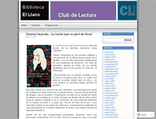 Tablet Screenshot of clubllano.wordpress.com