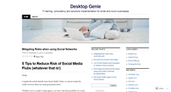 Desktop Screenshot of desktopgenie.wordpress.com