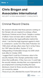 Mobile Screenshot of chrisbroganassociates.wordpress.com