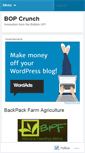 Mobile Screenshot of bopcrunch.wordpress.com