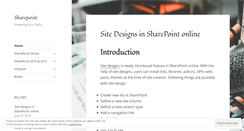 Desktop Screenshot of mihirsharepoint.wordpress.com