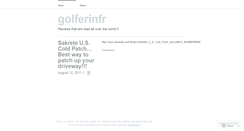 Desktop Screenshot of golferinfr.wordpress.com