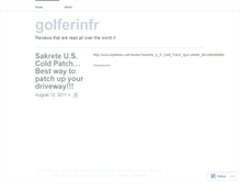 Tablet Screenshot of golferinfr.wordpress.com