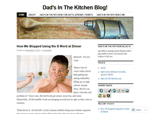 Tablet Screenshot of dadsinthekitchenblog.wordpress.com