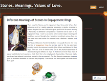 Tablet Screenshot of gemstonesmeaningsforrings.wordpress.com