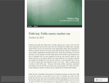 Tablet Screenshot of nelbin.wordpress.com