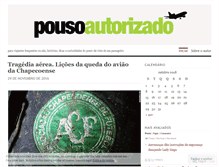 Tablet Screenshot of pousoautorizado.wordpress.com