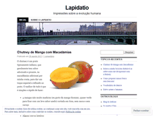 Tablet Screenshot of lapidatio.wordpress.com