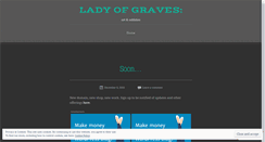 Desktop Screenshot of ladyofgraves.wordpress.com