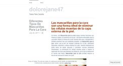 Desktop Screenshot of dolorejane47.wordpress.com