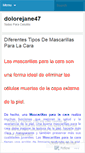 Mobile Screenshot of dolorejane47.wordpress.com