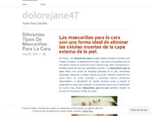 Tablet Screenshot of dolorejane47.wordpress.com