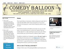 Tablet Screenshot of comedyballoon.wordpress.com