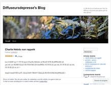 Tablet Screenshot of diffuseursdepresse.wordpress.com