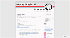 Desktop Screenshot of bandatransport.wordpress.com