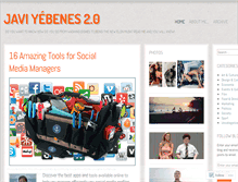 Tablet Screenshot of javiyebenes.wordpress.com