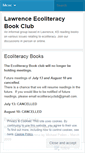 Mobile Screenshot of ecoliteracy.wordpress.com