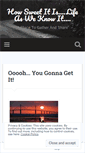 Mobile Screenshot of howsweetheis.wordpress.com