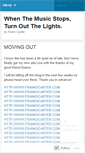 Mobile Screenshot of frankcarter.wordpress.com