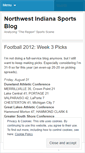 Mobile Screenshot of nwisports.wordpress.com
