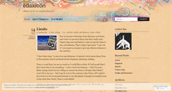 Desktop Screenshot of escherdax.wordpress.com