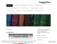 Tablet Screenshot of happybac.wordpress.com