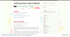 Desktop Screenshot of leribi.wordpress.com