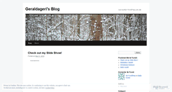 Desktop Screenshot of geraldageri.wordpress.com