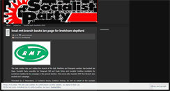 Desktop Screenshot of lewishamsocialistparty.wordpress.com