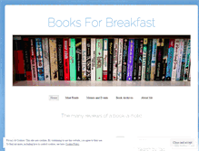 Tablet Screenshot of emilysbooksforbreakfast.wordpress.com