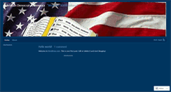 Desktop Screenshot of christiandemocrats.wordpress.com