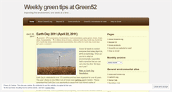 Desktop Screenshot of green52.wordpress.com