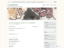 Tablet Screenshot of canepezzato.wordpress.com