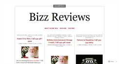 Desktop Screenshot of bizzreviews.wordpress.com