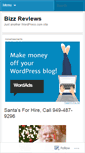 Mobile Screenshot of bizzreviews.wordpress.com