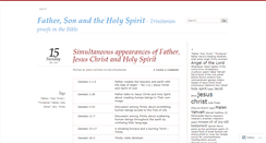 Desktop Screenshot of biblematters.wordpress.com