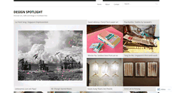 Desktop Screenshot of designspotlight.wordpress.com