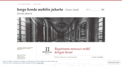 Desktop Screenshot of hargahondamobiliojakarta.wordpress.com