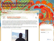 Tablet Screenshot of danazpositivenature.wordpress.com