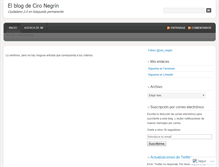 Tablet Screenshot of crnegrin.wordpress.com