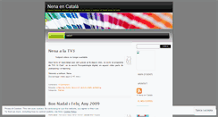 Desktop Screenshot of nenaencatala.wordpress.com
