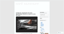Desktop Screenshot of cafeglobulot.wordpress.com